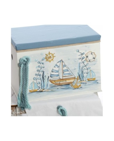 Σετ Βάπτισης Κουτί-Θρανίο "Watercolor Sailing Adventure" Ζωγραφιστό 2603