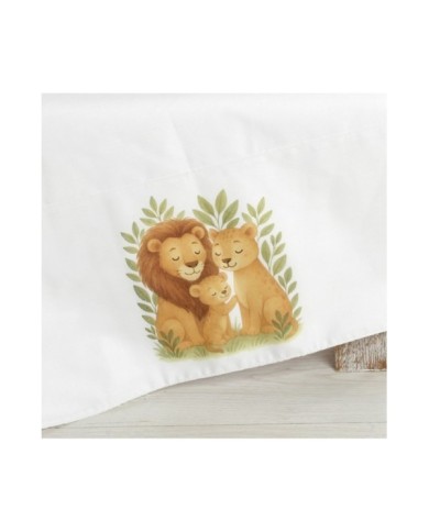 Σετ Βάπτισης Βαλίτσα "Lion Family Love" με Φωτιστικό LED 2614