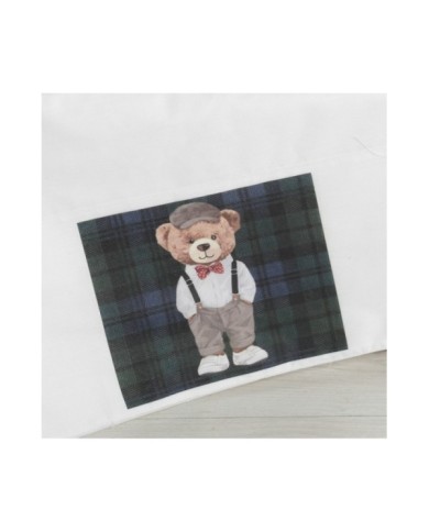 Σετ Βάπτισης Κουτί "Royal Plaid Collection" με Αρκουδάκι 2622