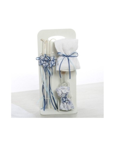 Σετ Βάπτισης Κουτί "Vintage Blue Bear Collection" 2627