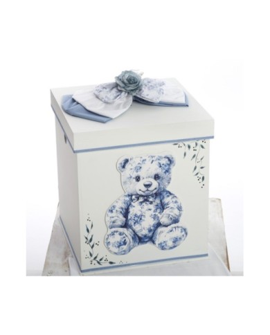 Σετ Βάπτισης Κουτί "Vintage Blue Bear Collection" 2627