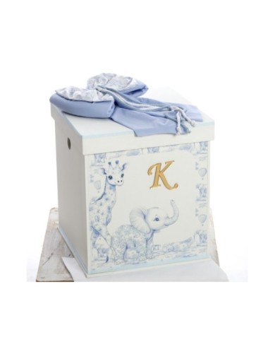 Σετ Βάπτισης Κουτί "Baby Dior Blue Jungle" 2642