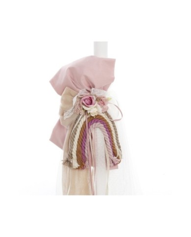 Σετ Βάπτισης Καλάθι "Macrame Rainbow Collection" 2611