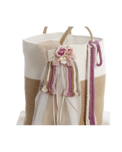 Σετ Βάπτισης Καλάθι "Macrame Rainbow Collection" 2611