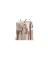 Σετ Βάπτισης Καλάθι "Macrame Rainbow Collection" 2611