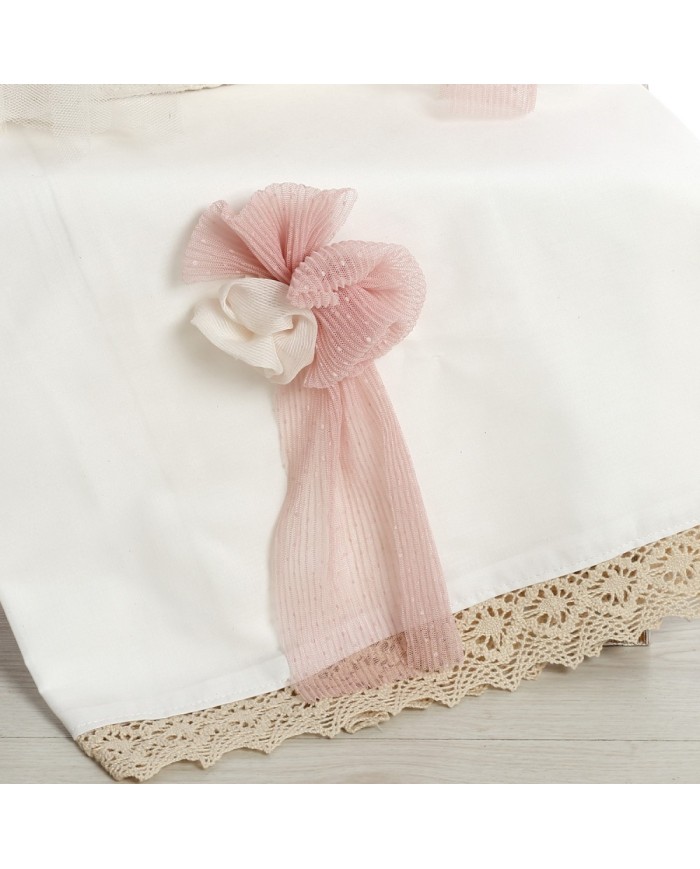 Σετ Βάπτισης Καλάθι "Rustic Romance Collection" 2609
