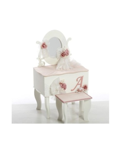 Σετ Βάπτισης Μπουντουάρ "Signature Rose" με Μονόγραμμα 2608