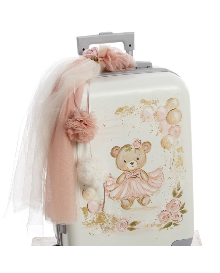 Σετ Βάπτισης Βαλίτσα "Ballerina Bear" Ζωγραφιστό 2613