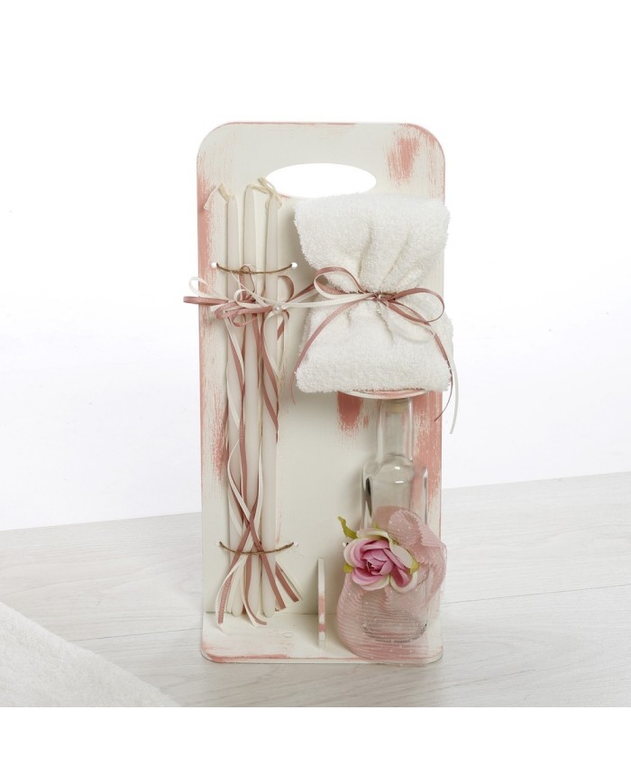 Σετ Βάπτισης Τρόλεϊ "Romantic Floral Collection" 2607