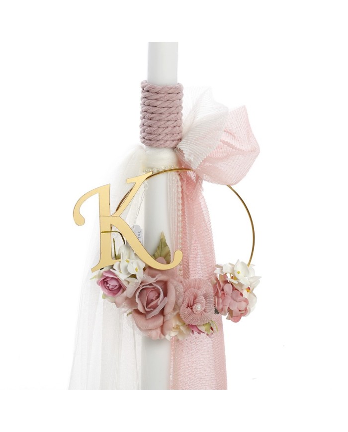 Σετ Βάπτισης Τρόλεϊ "Romantic Floral Collection" 2607