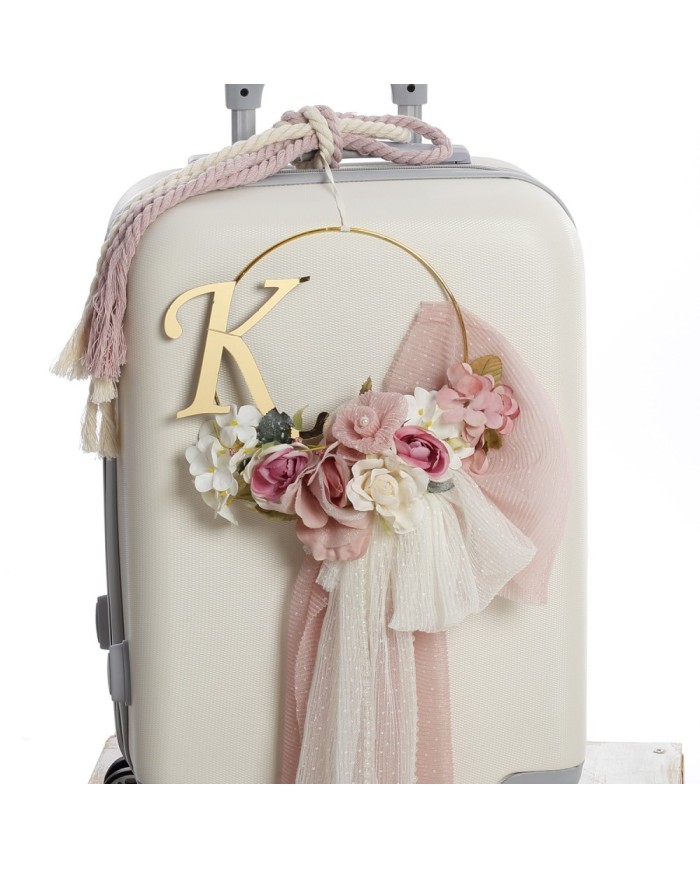 Σετ Βάπτισης Τρόλεϊ "Romantic Floral Collection" 2607