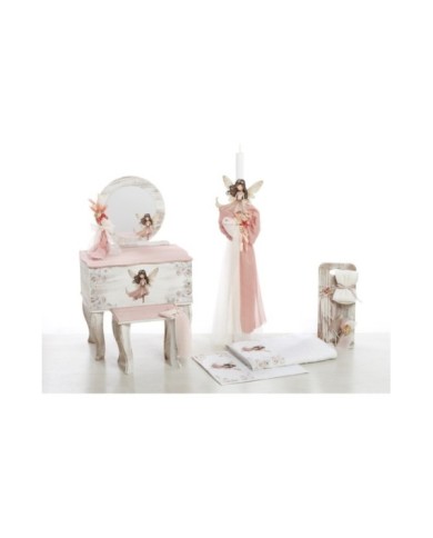 Σετ Βάπτισης Μπουντουάρ "Boho Rose Fairy Tale" 2623