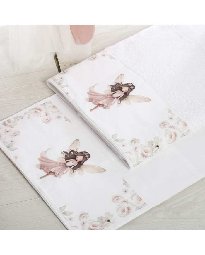 Σετ Βάπτισης Μπουντουάρ "Boho Rose Fairy Tale" 2623