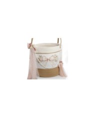 Σετ Βάπτισης Καλάθι Rope "Boho Chic Elegance" 2635