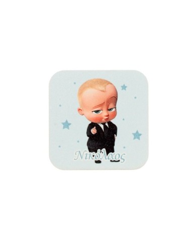 Ξύλινο Σουβέρ Baby boss