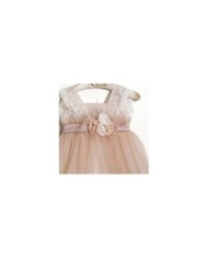 Βαπτιστικό Φόρεμα "Glitter Peach Fairy" 2610