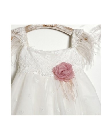 Βαπτιστικό Φόρεμα "Vintage Lace Rhapsody" 2614