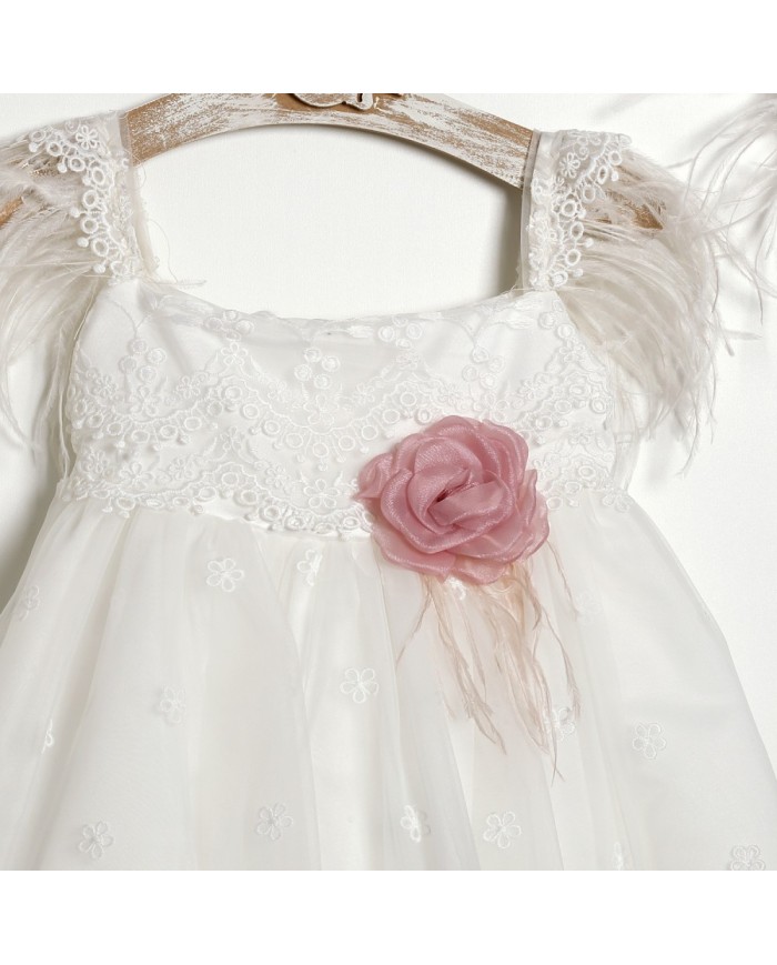 Βαπτιστικό Φόρεμα "Vintage Lace Rhapsody" 2614
