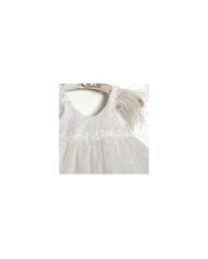 Βαπτιστικό Φόρεμα "Sparkling White Swan" 2613