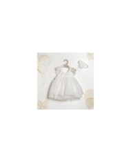 Βαπτιστικό Φόρεμα "Sparkling White Swan" 2613