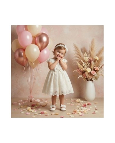 Βαπτιστικό Φόρεμα "Pure Cotton Elegance"