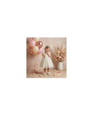 Βαπτιστικό Φόρεμα "Pure Cotton Elegance"