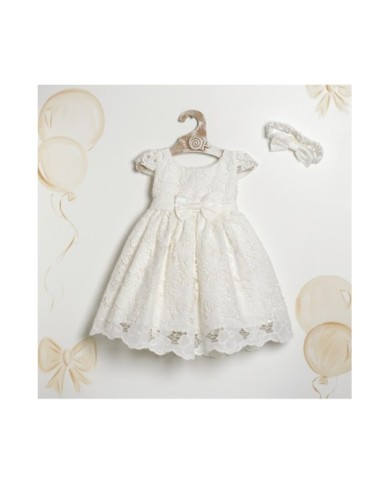Βαπτιστικό Φόρεμα "Pure Cotton Elegance"
