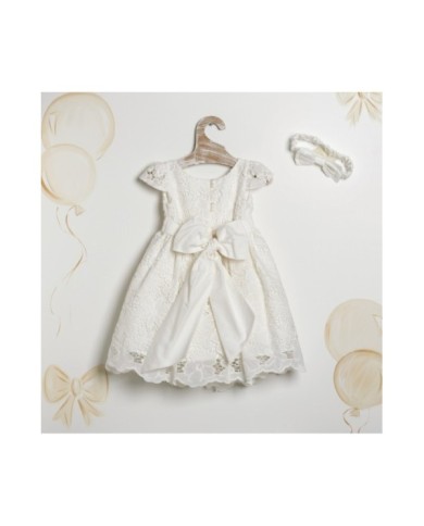 Βαπτιστικό Φόρεμα "Pure Cotton Elegance"