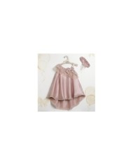 Βαπτιστικό Φόρεμα "Asymmetric Rose Glow" 2636