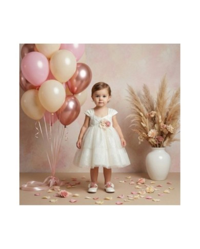 Βαπτιστικό Φόρεμα "Sparkling Stripes" 2628