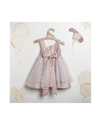 Βαπτιστικό Φόρεμα "Fairy Rose" 2627