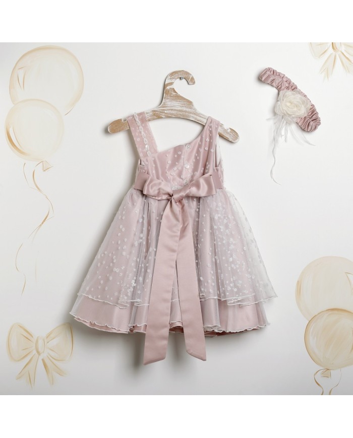 Βαπτιστικό Φόρεμα "Fairy Rose" 2627