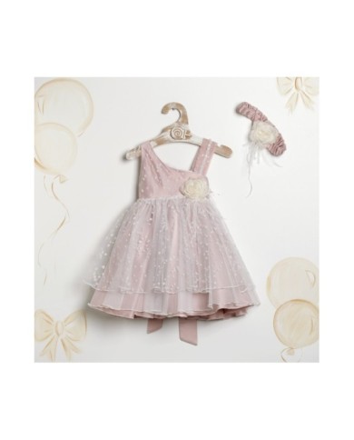 Βαπτιστικό Φόρεμα "Fairy Rose" 2627