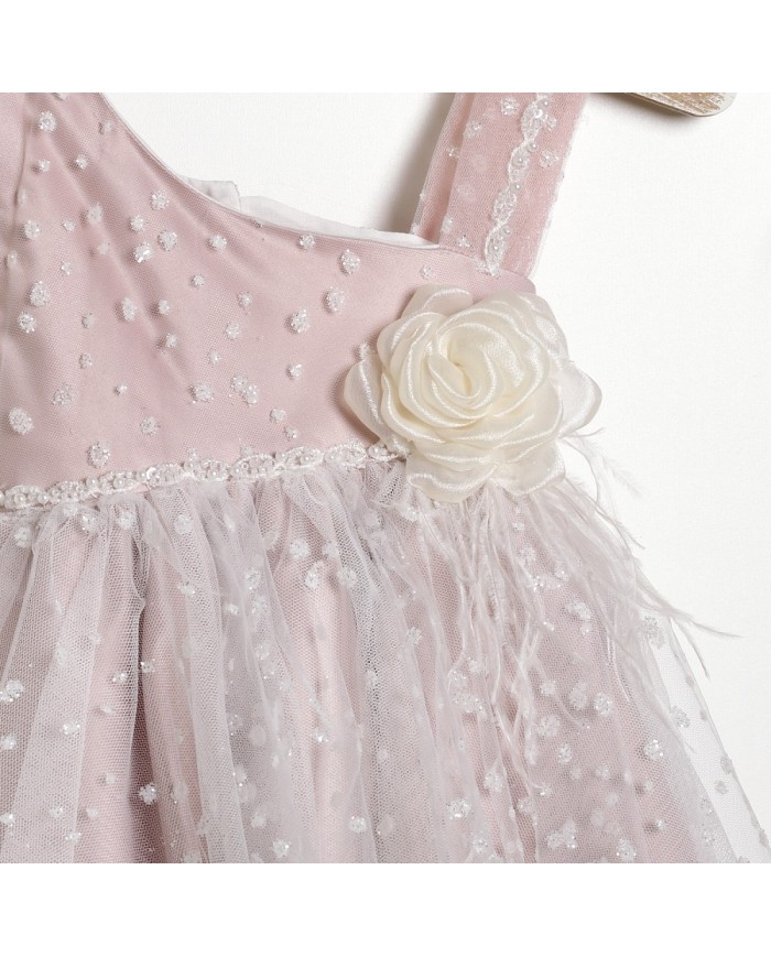 Βαπτιστικό Φόρεμα "Fairy Rose" 2627