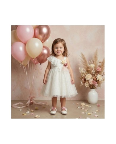 Βαπτιστικό Φόρεμα "Swirl Lace Romance" 2634