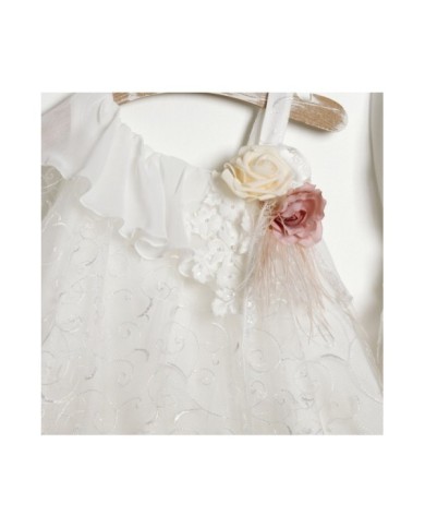 Βαπτιστικό Φόρεμα "Swirl Lace Romance" 2634