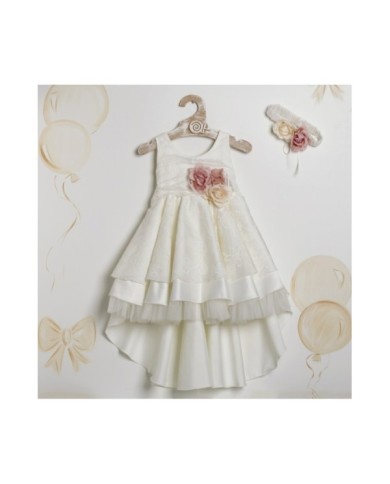 Βαπτιστικό Φόρεμα "Vintage Rose Lace" 2626