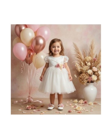 Βαπτιστικό Φόρεμα "Starlight Rose" 2633