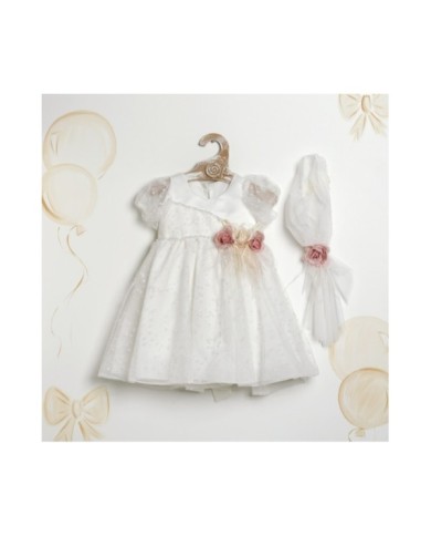 Βαπτιστικό Φόρεμα "Starlight Rose" 2633
