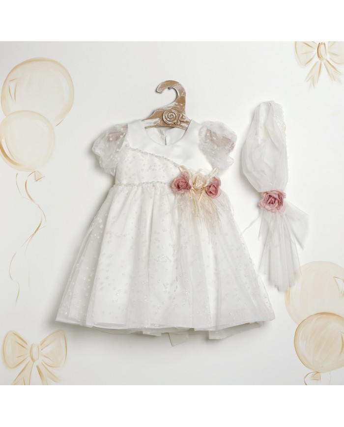 Βαπτιστικό Φόρεμα "Starlight Rose" 2633