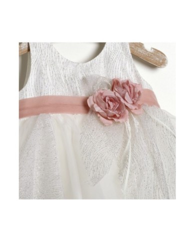 Βαπτιστικό Φόρεμα "Sparkle Rose Elegance" 2635