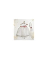 Βαπτιστικό Φόρεμα "Sparkle Rose Elegance" 2635