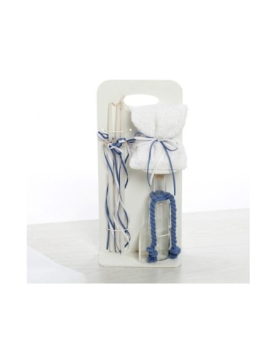 Σετ Βάπτισης Βαλίτσα "Vintage Blue Dreams" 2629
